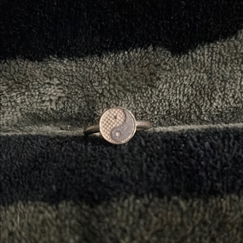 Gold Yin Yang Ring